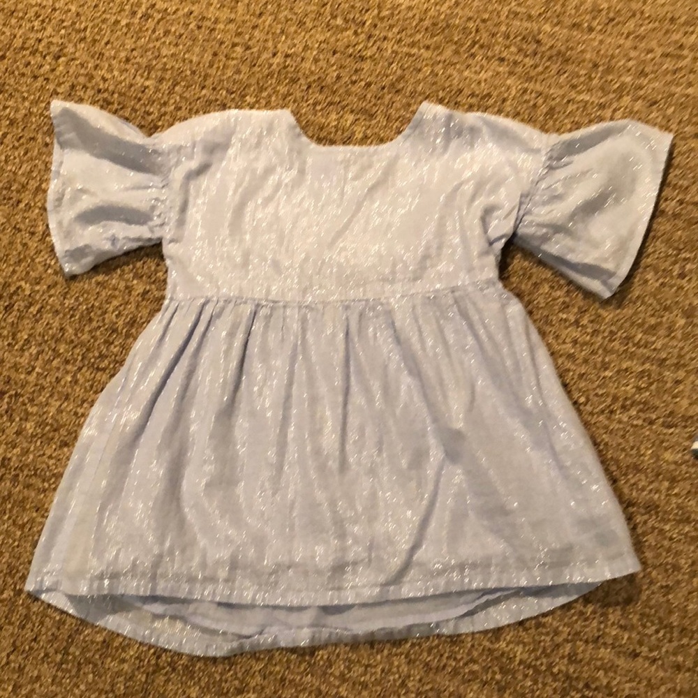 Blue shimmer Blouse